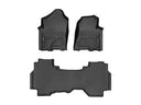 WeatherTech DigitalFit Floor Liners for 2022 2021 2020 2019 Ram 1500 [Covers Front & Rear Row, Black] | 441428-1-4