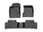 WeatherTech DigitalFit Floor Liners for Mercedes-Benz [Covers Front & Rear Row, Black] | 441461-1-2