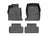 WeatherTech DigitalFit Floor Liners for 2021 2020 2019 Genesis G70 [Covers Front & Rear Row, Black] | 441479-1-2