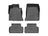 WeatherTech DigitalFit Floor Liners for 2021 2020 2019 Genesis G70 [Covers Front & Rear Row, Black] | 4414831-4414792
