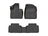 WeatherTech DigitalFit Floor Liners for 2020 2019 Hyundai Santa Fe [Covers Front & Rear Row, Black] | 441485-1-2