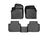 WeatherTech DigitalFit Floor Liners for 2021 2020 2019 Porsche Cayenne [Covers Front & Rear Row, Black] | 441488-1-2
