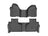 WeatherTech DigitalFit Floor Liners for Chevrolet/GMC [Covers Front & Rear Row, Black] | 4414911-4414369