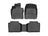 WeatherTech DigitalFit Floor Liners for ES300h/ES350 [Covers Front & Rear Row, Black] | 441496-1-3