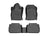 WeatherTech DigitalFit Floor Liners for 2022 2021 2020 2019 Subaru Forester [Covers Front & Rear Row, Black] | 441500-1-2
