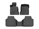 WeatherTech DigitalFit Floor Liners for 2020 2019 2018 2017 2016 2015 Rolls-Royce Ghost [Covers Front & Rear Row, Black] | 441505-1-2