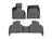 WeatherTech DigitalFit Floor Liners for 2022 2021 2020 2019 BMW X5 [Covers Front & Rear Row, Black] | 441507-1-2