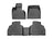 WeatherTech DigitalFit Floor Liners for 2022 2021 2020 2019 BMW X7 [Covers Front & Rear Row, Black] | 441507-1-3