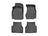 WeatherTech DigitalFit Floor Liners for Audi [Covers Front & Rear Row, Black] | 441511-1-2