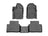WeatherTech DigitalFit Floor Liners for 2019 Ford Ranger [Covers Front & Rear Row, Black] | 441518-1-3