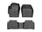 WeatherTech DigitalFit Floor Liners for 2022 2021 2020 Toyota Corolla [Covers Front & Rear Row, Black] | 441539-1-2