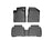 WeatherTech DigitalFit Floor Liners for 2014 2013 2012 2011 2010 2009 Nissan Murano [Covers Front & Rear Row, Black] | 44154-1-2