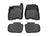 WeatherTech DigitalFit Floor Liners for 2022 2021 2020 2019 2018 Nissan LEAF [Covers Front & Rear Row, Black] | 4415401-445502