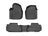 WeatherTech DigitalFit Floor Liners for Chevrolet/GMC [Covers Front & Rear Row, Black] | 4415431V-4415422V