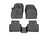 WeatherTech DigitalFit Floor Liners for 2022 2021 2020 2019 Audi Q3 [Covers Front & Rear Row, Black] | 441544-1-2