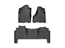 WeatherTech DigitalFit Floor Liners for 2500/3500 [Covers Front & Rear Row, Black] | 441545-1-3