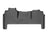 WeatherTech DigitalFit Floor Liners for 2500/3500 [Covers Rear (2nd) Row, Black] | 4415455