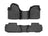 WeatherTech DigitalFit Floor Liners for Chevrolet/GMC [Covers Front & Rear Row, Black] | 4415671-4415422V