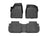 WeatherTech DigitalFit Floor Liners for 2021 2020 Cadillac XT6 [Covers Front & Rear Row, Black] | 4415741-4410802