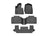 WeatherTech DigitalFit Floor Liners for 2021 2020 Ford Explorer [Covers Front & Both Rear Rows, Black] | 441575-1-2-3