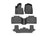 WeatherTech DigitalFit Floor Liners for 2021 2020 Ford Explorer [Covers 1st 2nd & 3rd Row, Black] | 441575-1-2-4