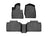 WeatherTech DigitalFit Floor Liners for 2021 2020 Ford Explorer [Covers Front & Rear Row, Black] | 441575-1-2