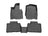 WeatherTech DigitalFit Floor Liners for 2022 2021 2020 Lincoln Aviator [Covers Front & Rear Row, Black] | 441576-1-2