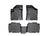 WeatherTech DigitalFit Floor Liners for 2012 2011 2010 2009 2008 2007 Hyundai Veracruz [Covers Front & Rear Row, Black] | 44159-1-2