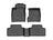 WeatherTech DigitalFit Floor Liners for Mercedes-Benz [Covers Front & Rear Row, Black] | 441593-1-2