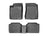 WeatherTech DigitalFit Floor Liners for 2010 2009 2008 2007 2006 Hyundai Sonata [Covers Front & Rear Row, Black] | 44160-1-2