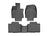WeatherTech DigitalFit Floor Liners for 2022 2021 2020 Toyota Highlander [Covers Front & Rear Row, Black] | 441609-1-2