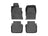 WeatherTech DigitalFit Floor Liners for 2021 2020 Cadillac CT5 [Covers Front & Rear Row, Black] | 441610-1-2