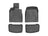 WeatherTech DigitalFit Floor Liners for Audi/Porsche [Covers Front & Rear Row, Black] | 441611-1-2