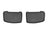 WeatherTech DigitalFit Floor Liners for Audi/Porsche [Covers Rear (2nd) Row, Black] | 4416112