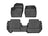 WeatherTech DigitalFit Floor Liners for 2021 2020 2019 2018 Ford Transit Connect [Covers Front & Rear Row, Black] | 4416161V-445992