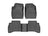 WeatherTech DigitalFit Floor Liners for 2022 2021 Chevrolet Trailblazer [Covers Front & Rear Row, Black] | 441617-1-5