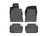 WeatherTech DigitalFit Floor Liners for 2022 2021 2020 Cadillac CT4 [Covers Front & Rear Row, Black] | 441618-1-2