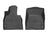 WeatherTech DigitalFit Floor Liners for 2022 2021 Genesis GV80 [Covers Front Row, Black] | 4416211