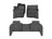 WeatherTech DigitalFit Floor Liners for 2022 2021 2020 Land Rover Defender 110 [Covers Front & Rear Row, Black] | 441629-1-3