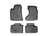 WeatherTech DigitalFit Floor Liners for Chrysler/Dodge [Covers Front & Rear Row, Black] | 441631-440692