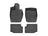 WeatherTech DigitalFit Floor Liners for 2021 2020 Bentley Continental [Covers Front & Rear Row, Black] | 441633-1-2