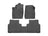 WeatherTech DigitalFit Floor Liners for 2021 Volkswagen ID.4 [Covers Front & Rear Row, Black] | 441637-1-2