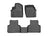 WeatherTech DigitalFit Floor Liners for 2020 2019 Lamborghini Urus [Covers Front & Rear Row, Black] | 4416451-4413542
