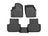 WeatherTech DigitalFit Floor Liners for 2021 2020 2019 2018 2017 Bentley Bentayga [Covers Front & Rear Row, Black] | 4416451-448874