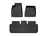 WeatherTech DigitalFit Floor Liners for 2022 Tesla S [Covers Front & Rear Row, Black] | 441666-1-2