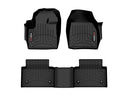 WeatherTech DigitalFit Floor Liners for 2022 2021 Jaguar E-Pace [Covers Front & Rear Row, Black] | 441686-1-2