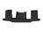 WeatherTech DigitalFit Floor Liners for QX60/Pathfinder [Covers Rear (3rd) Row, Black] | 4416983
