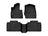 WeatherTech DigitalFit Floor Liners for 2022 Ford Explorer [Covers Front & Rear Row, Black] | 4417161-4415752