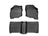 WeatherTech DigitalFit Floor Liners for 2008 2007 Honda Fit [Covers Front & Rear Row, Black] | 44177-1-2