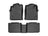 WeatherTech DigitalFit Floor Liners for 2011 2010 2009 2008 Toyota Tacoma [Covers Front & Rear Row, Black] | 441781-440212